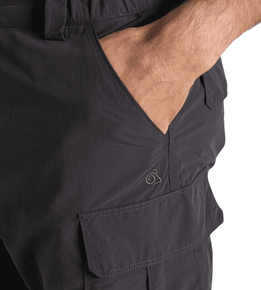 M's NosiLife Convertible Cargo Trouser II Black Pepper, view: 7