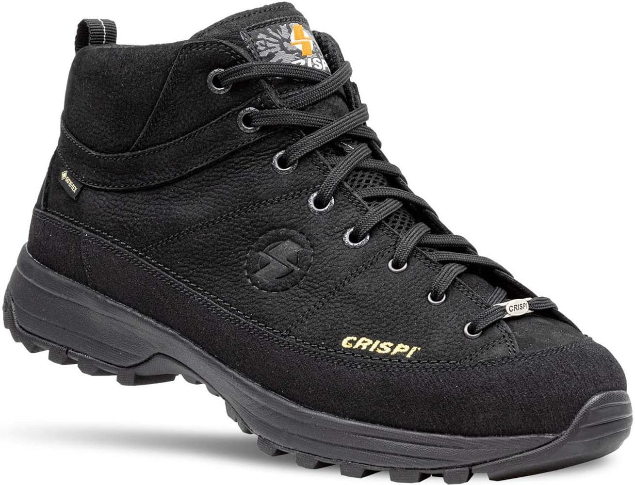 A. Way Mid Nubuck GTX Unisex Black, view: 3