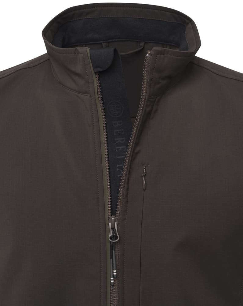M's Windshell EVO Vest Brown Bark, view: 2