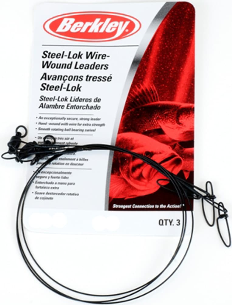 Mc Mahon Wire Wound Steelon Lead 9In, view: 0