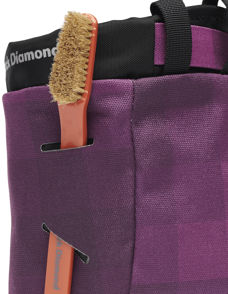 Gym Chalk Bag Purple Square, view: 2