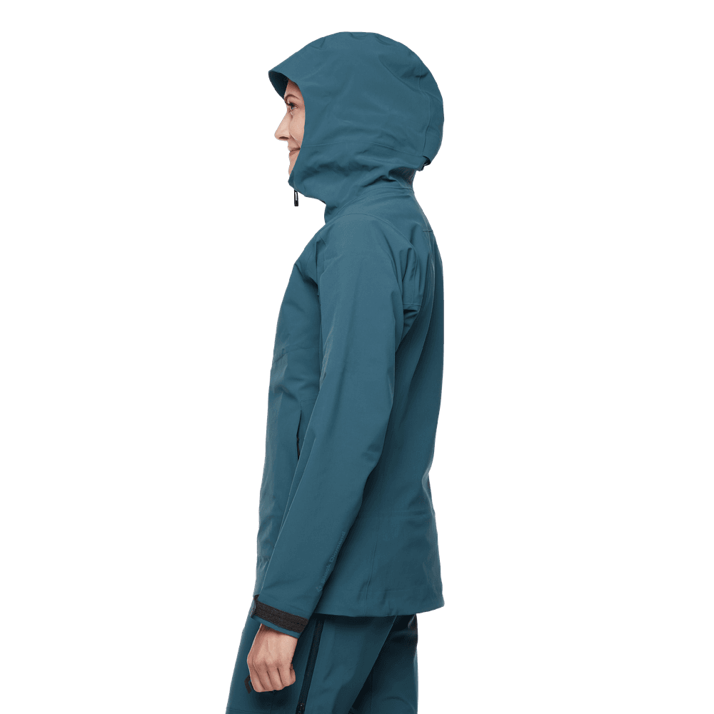 W Recon Stretch Ski Shell Azurite, view: 1