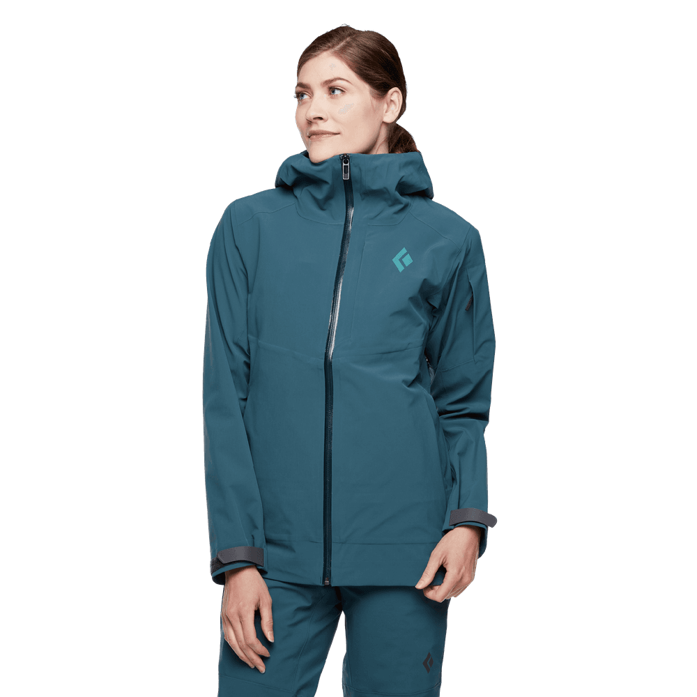 W Recon Stretch Ski Shell Azurite, view: 2