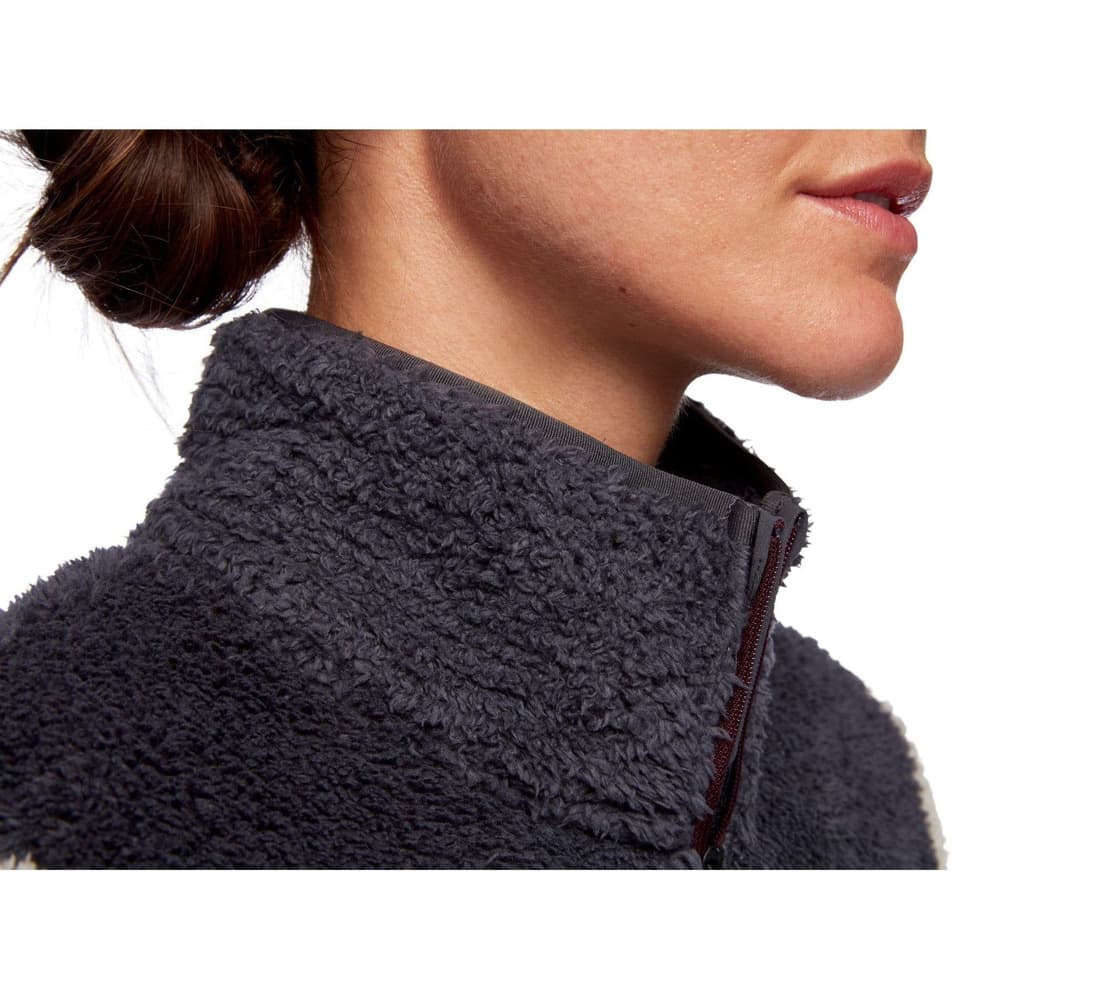 Roadie Quarter Zip Fleece Wmns Dune-Carbon, view: 4