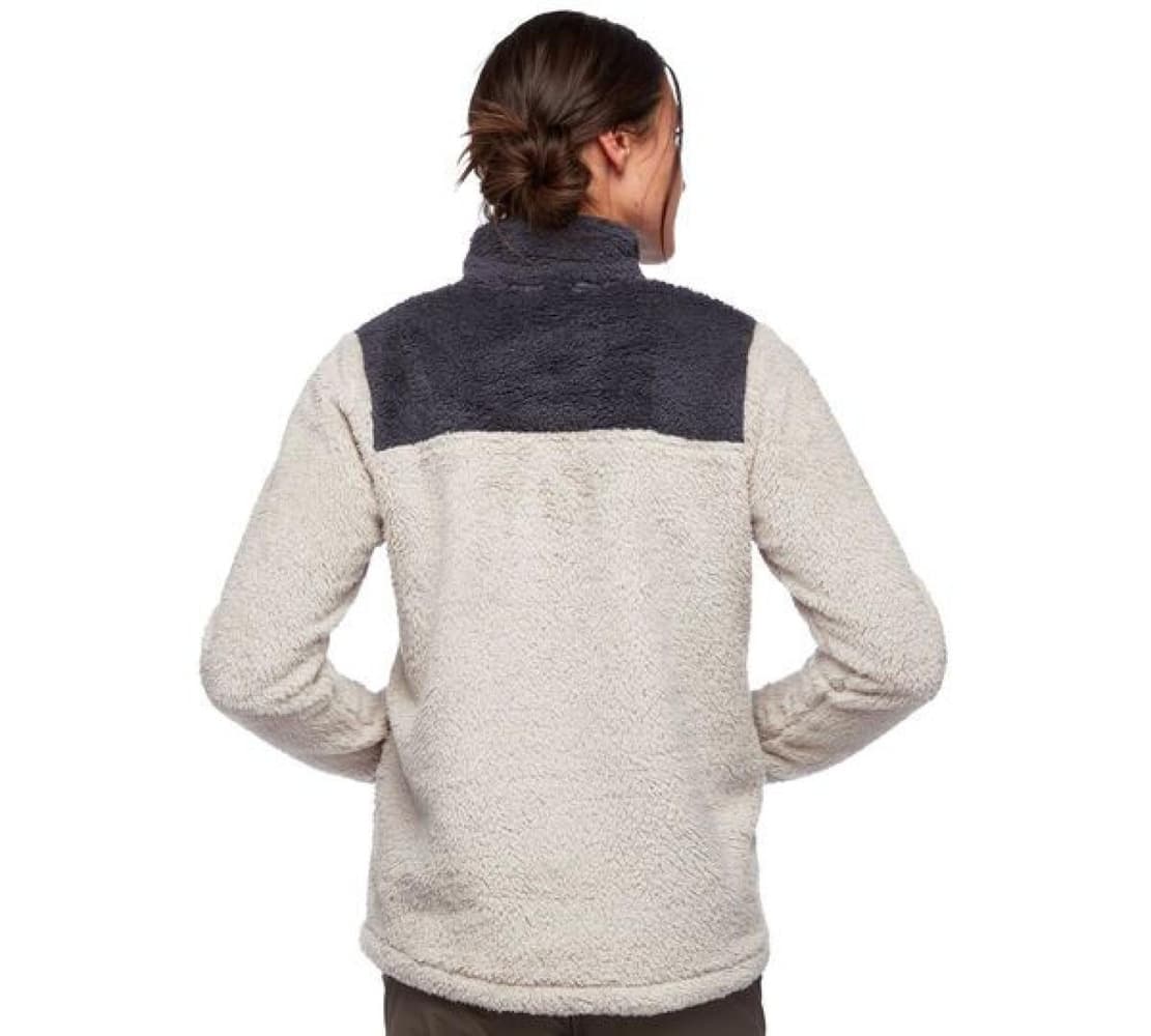 Roadie Quarter Zip Fleece Wmns Dune-Carbon, view: 1