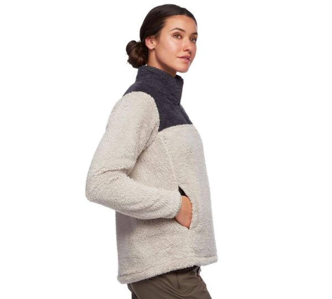 Roadie Quarter Zip Fleece Wmns Dune-Carbon, view: 2