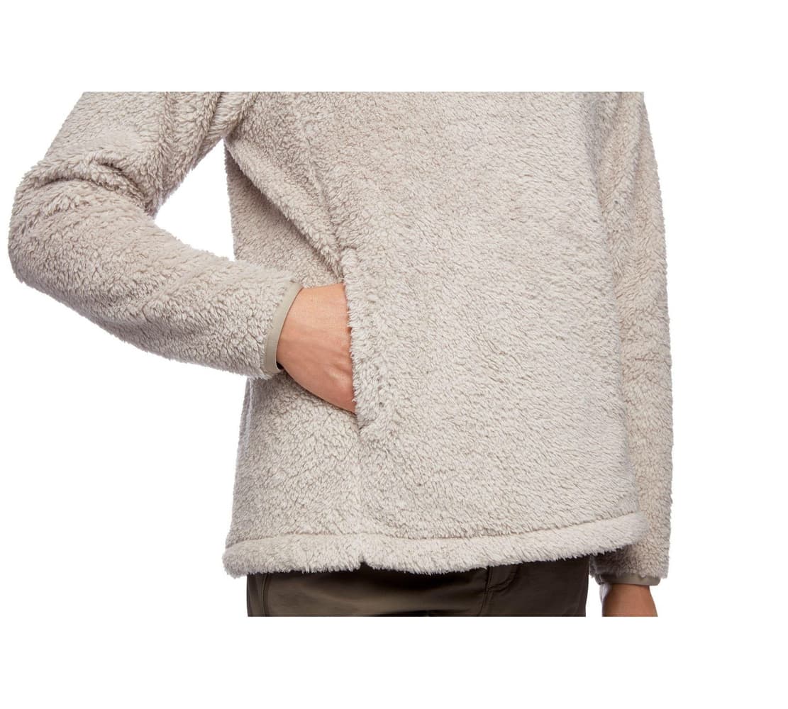 Roadie Quarter Zip Fleece Wmns Dune-Carbon, view: 3