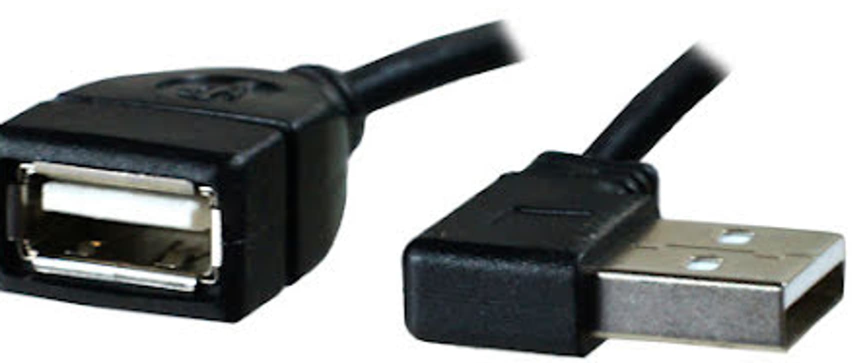 Avignon USB-han til USB-hun Forlengelseskabel 100 cm, view: 0