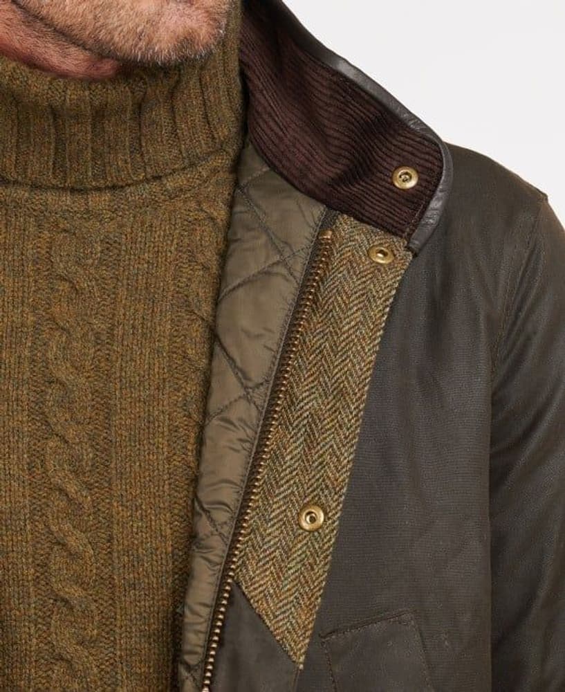 M's Hereford Wax Jacket Olive, view: 4