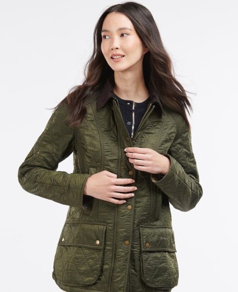 W's Beadnell Polarquilt Olive, view: 1