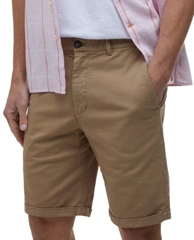 M's Washed Twill Chino Shorts Stone, view: 5