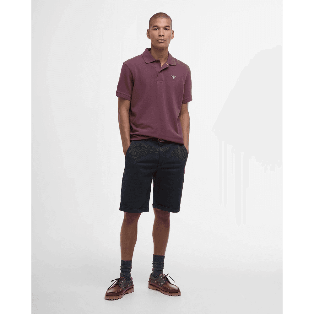 Washed Twill Chino Short Dark Navy, view: 1