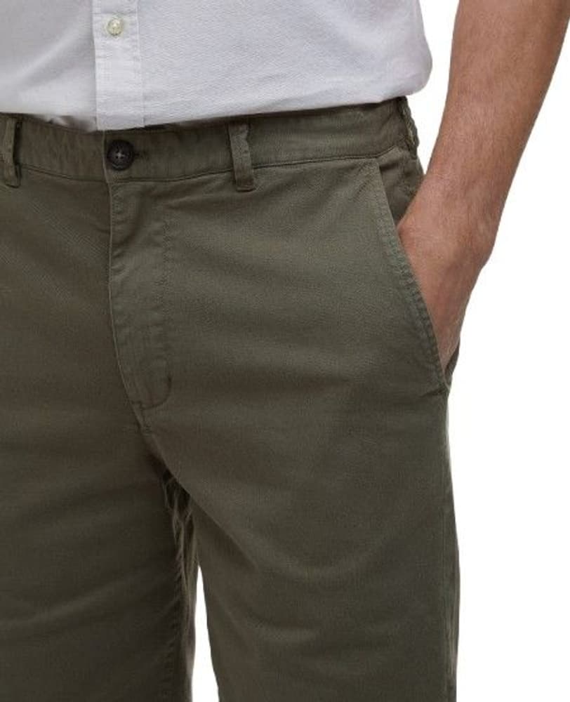 M's Washed Twill Chino Shorts Olive, view: 5