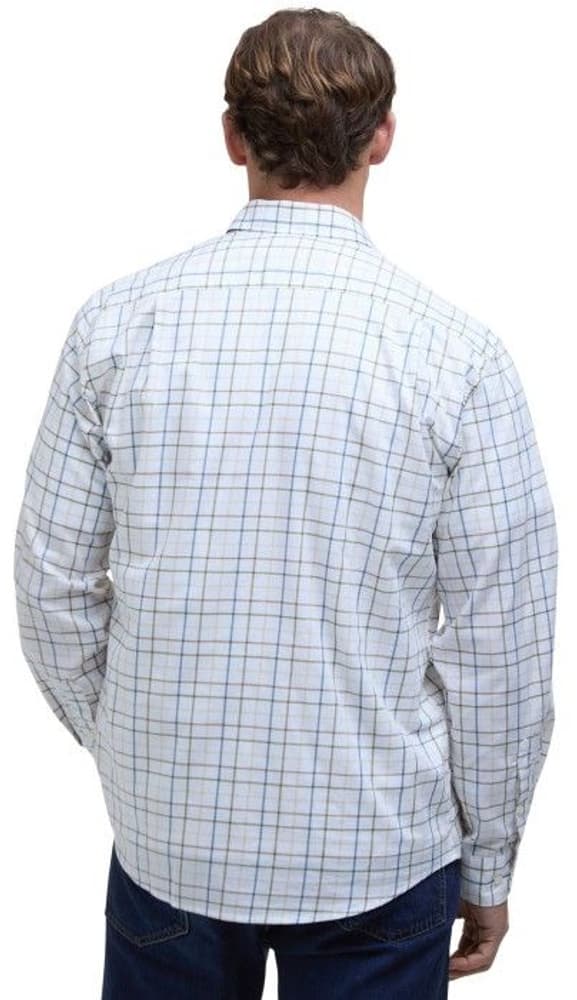 M's Caswell Tattersall Regular Fit Shirt Pine Green, view: 2