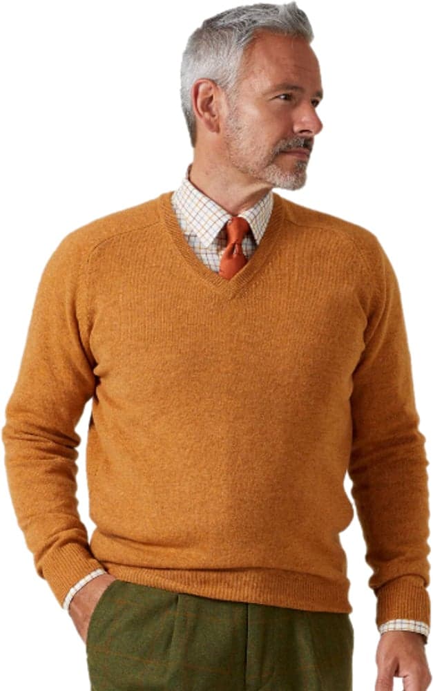 Streetly V-Neck Pullover Seaweed, view: 3