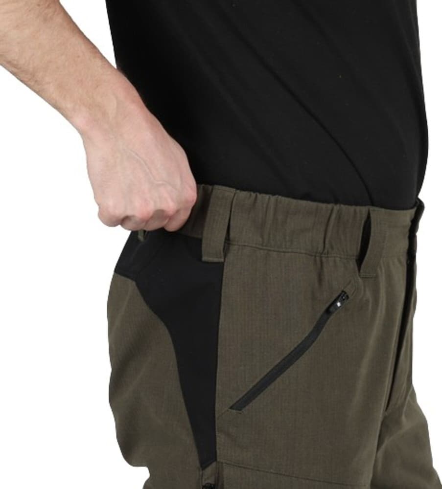 Durashield Hunter Work Pant w Knee Pads Night Green, view: 3