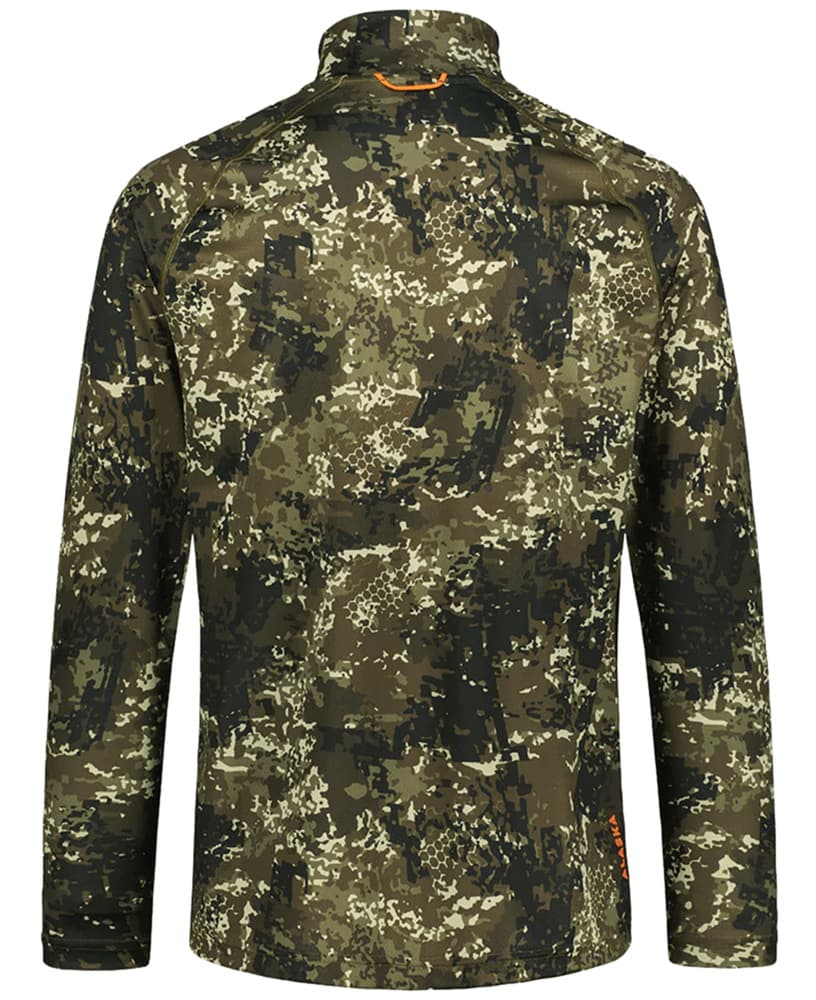 M's CoolDry Half-Zip Top BlindTech Forest, view: 1