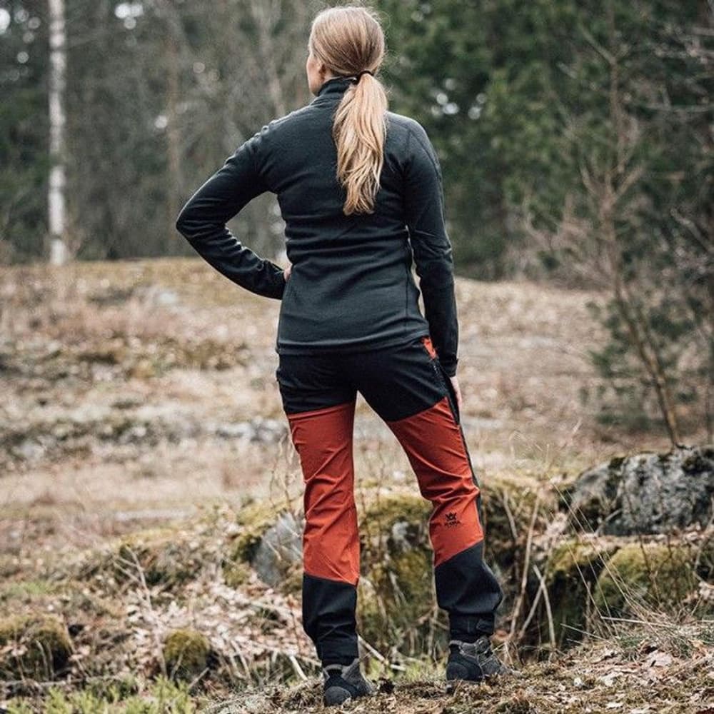 W's Trekking Lite Pro Pant Orange / Grey, view: 2