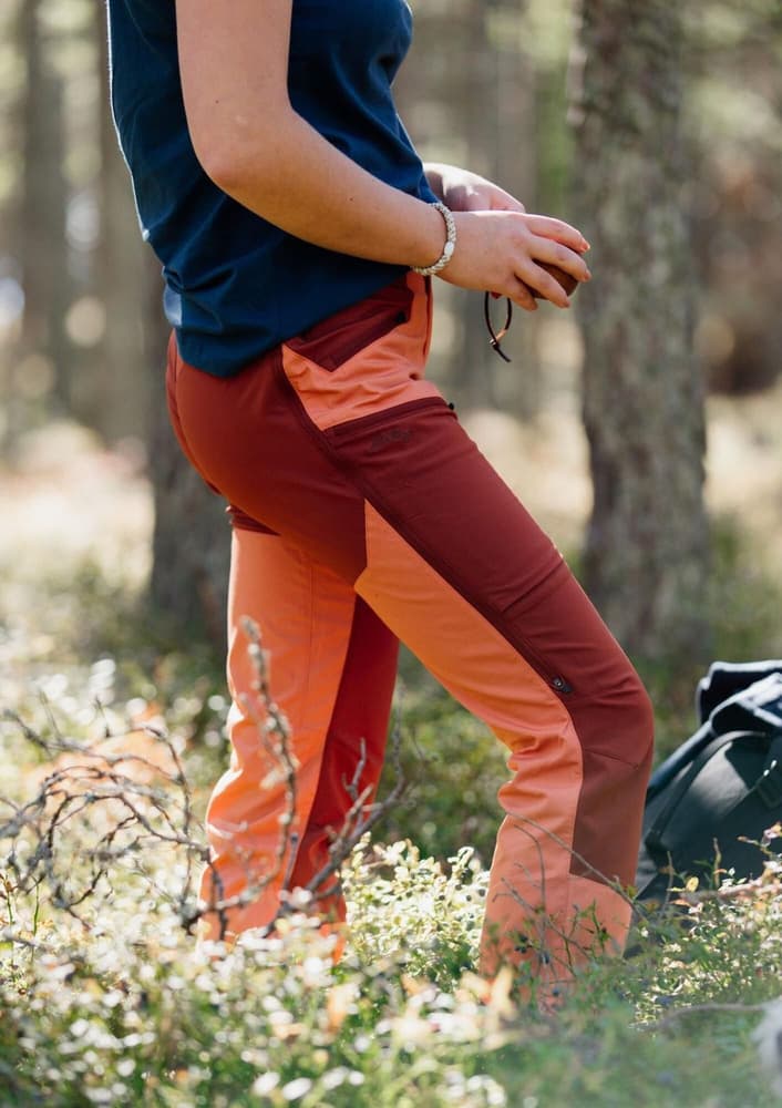 Makke Lt Ws Pant Coral/Rust, view: 3
