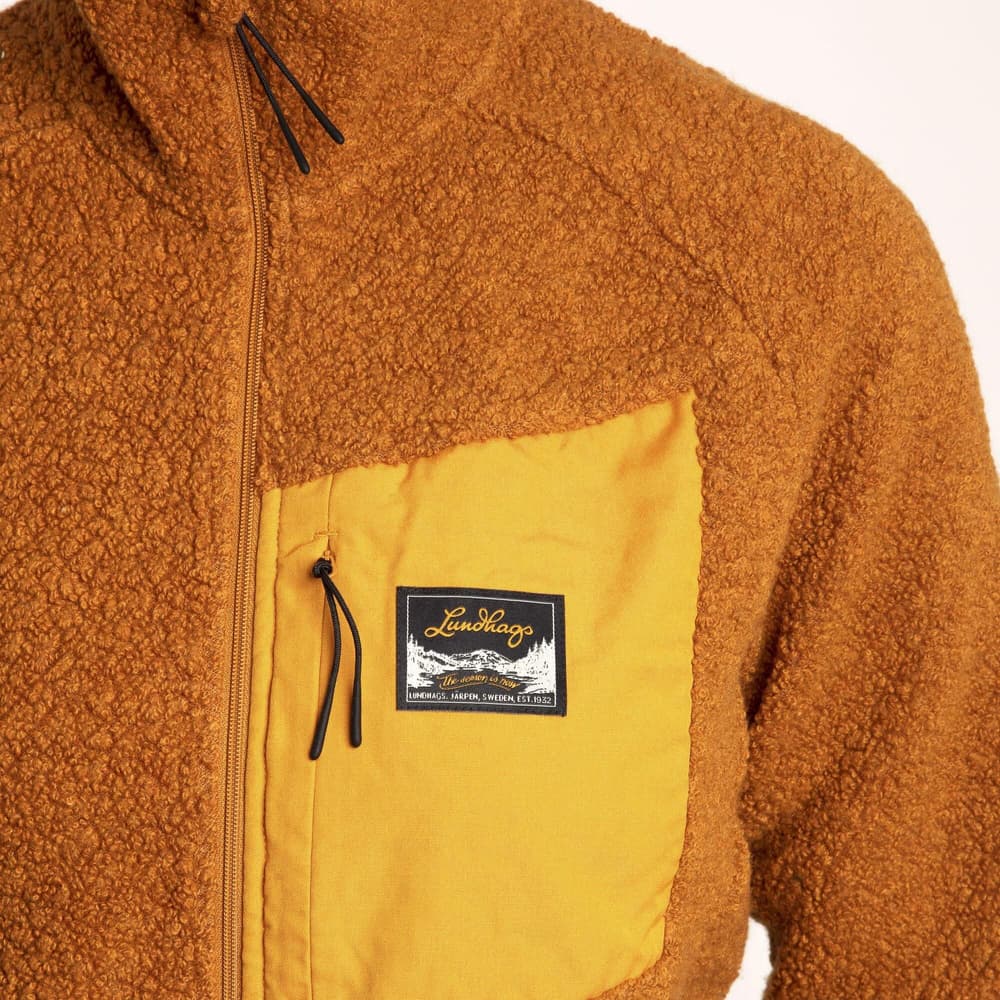 Flok Wool Ws Pile Dark Gold, view: 1
