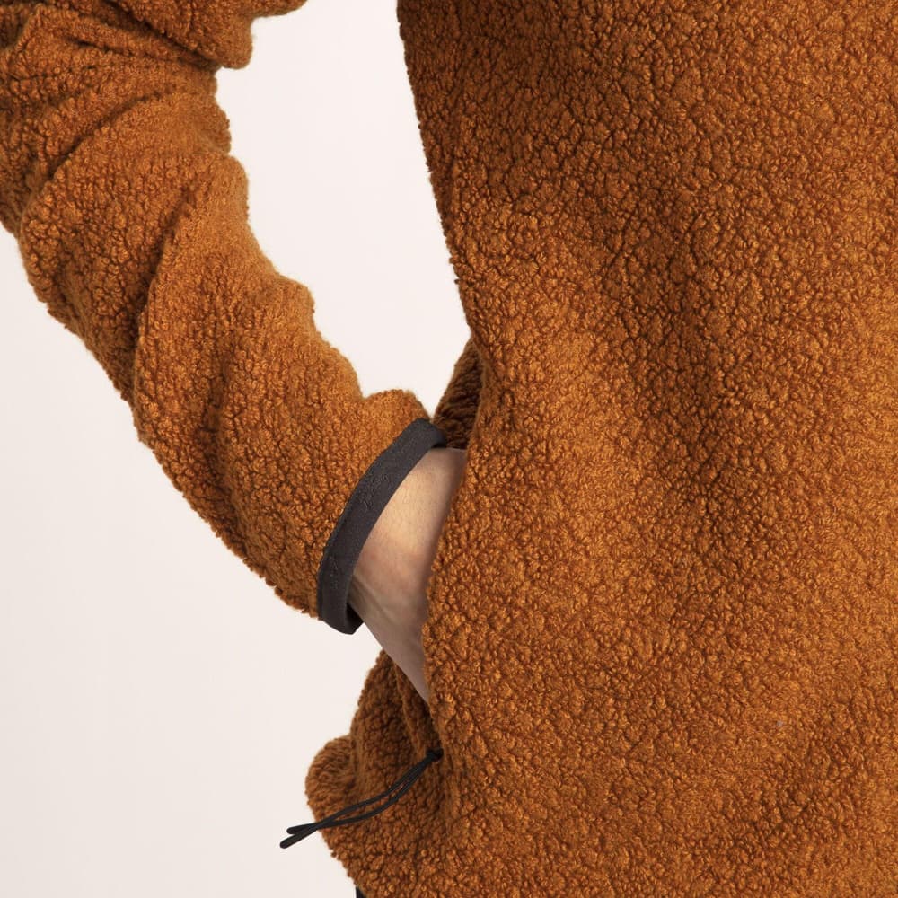 Flok Wool Ws Pile Dark Gold, view: 3