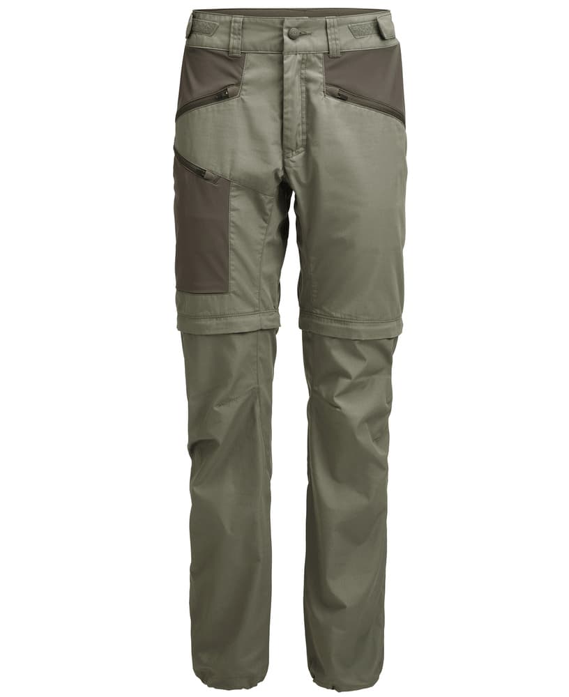 Tived Zip-off Pant W Aloe Green/Forest Green, view: 0