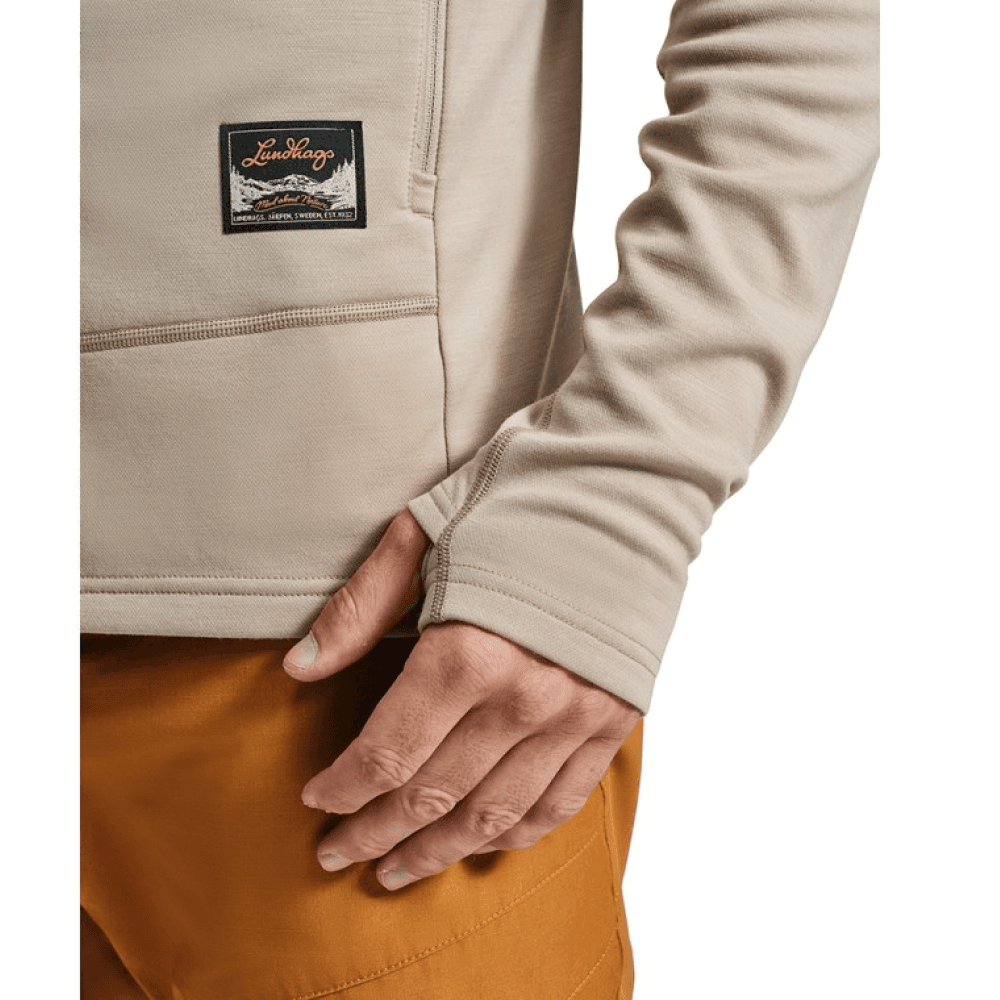 M's Tived Merino Hoodie Sand, view: 4