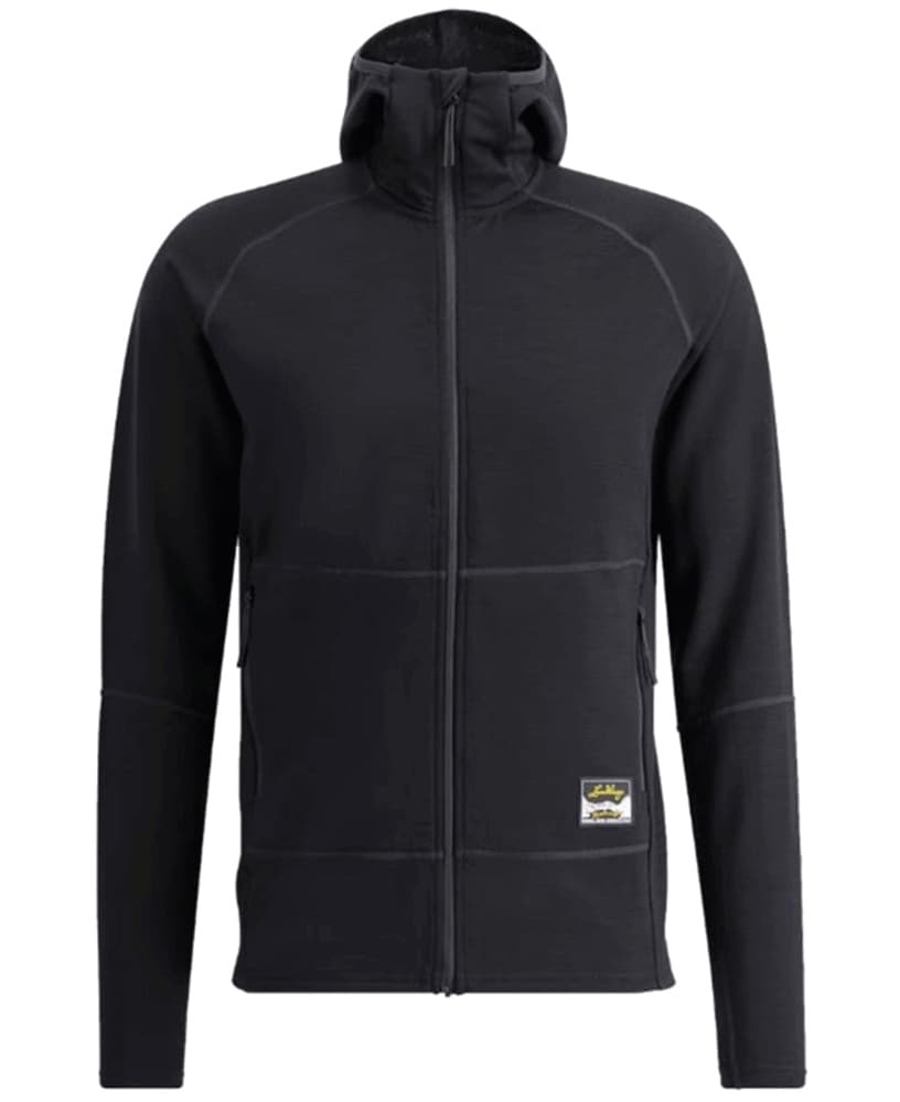 Tived Merino Hoodie M Black, view: 0