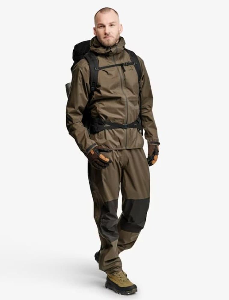 Tived Waterproof Jacket M Forest Green, view: 5