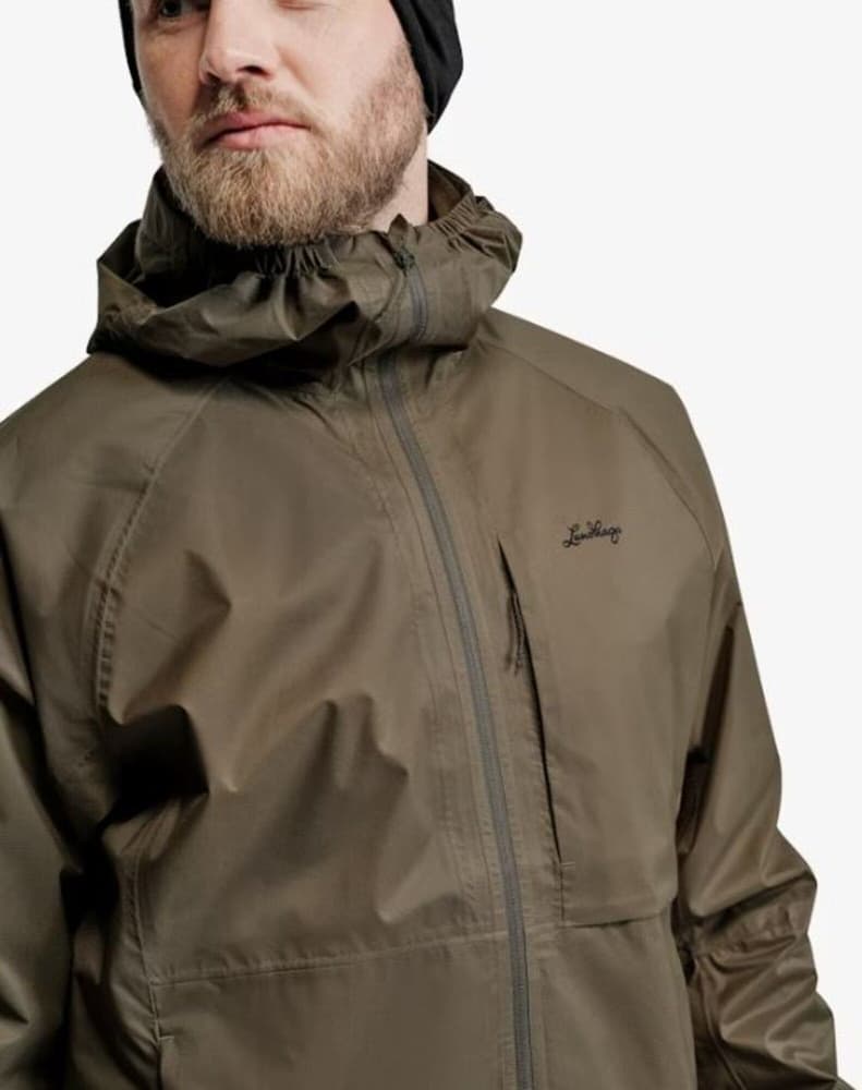 Tived Waterproof Jacket M Forest Green, view: 3