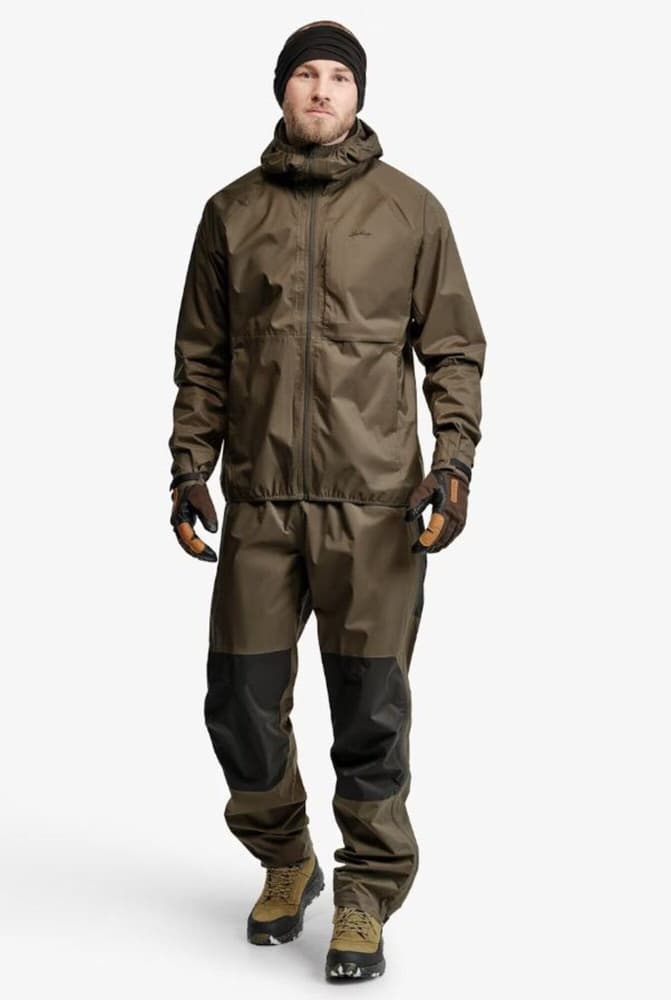 Tived Waterproof Jacket M Forest Green, view: 4