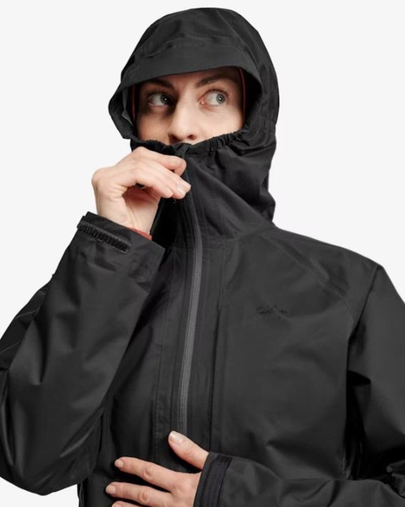 Tived Waterproof Jacket W Charcoal, view: 4