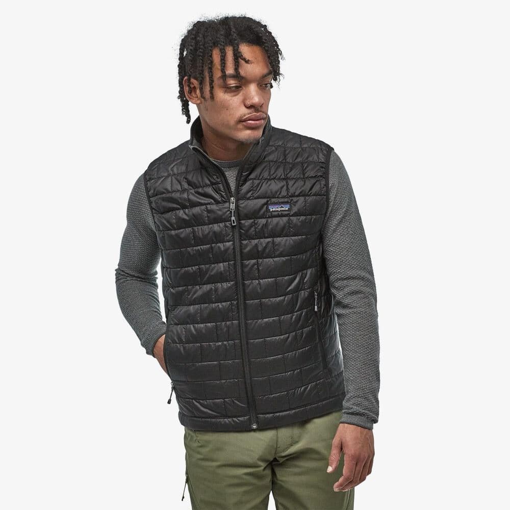 M's Nano Puff Vest Svart, view: 2