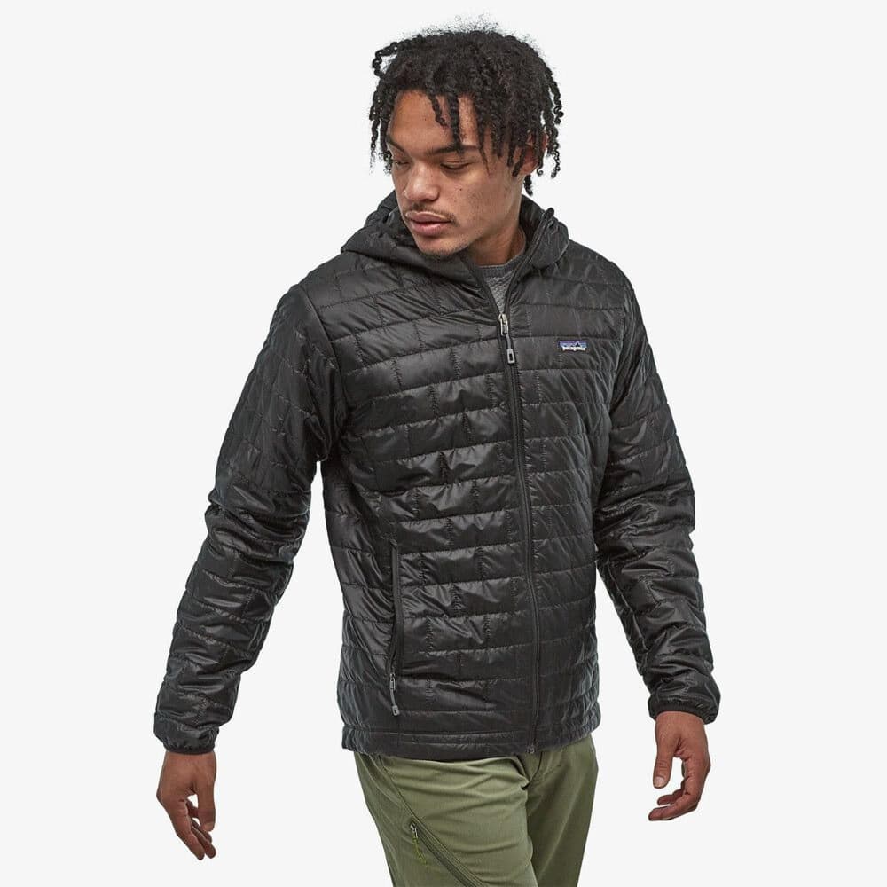 M's Nano Puff Hoody Svart, view: 1