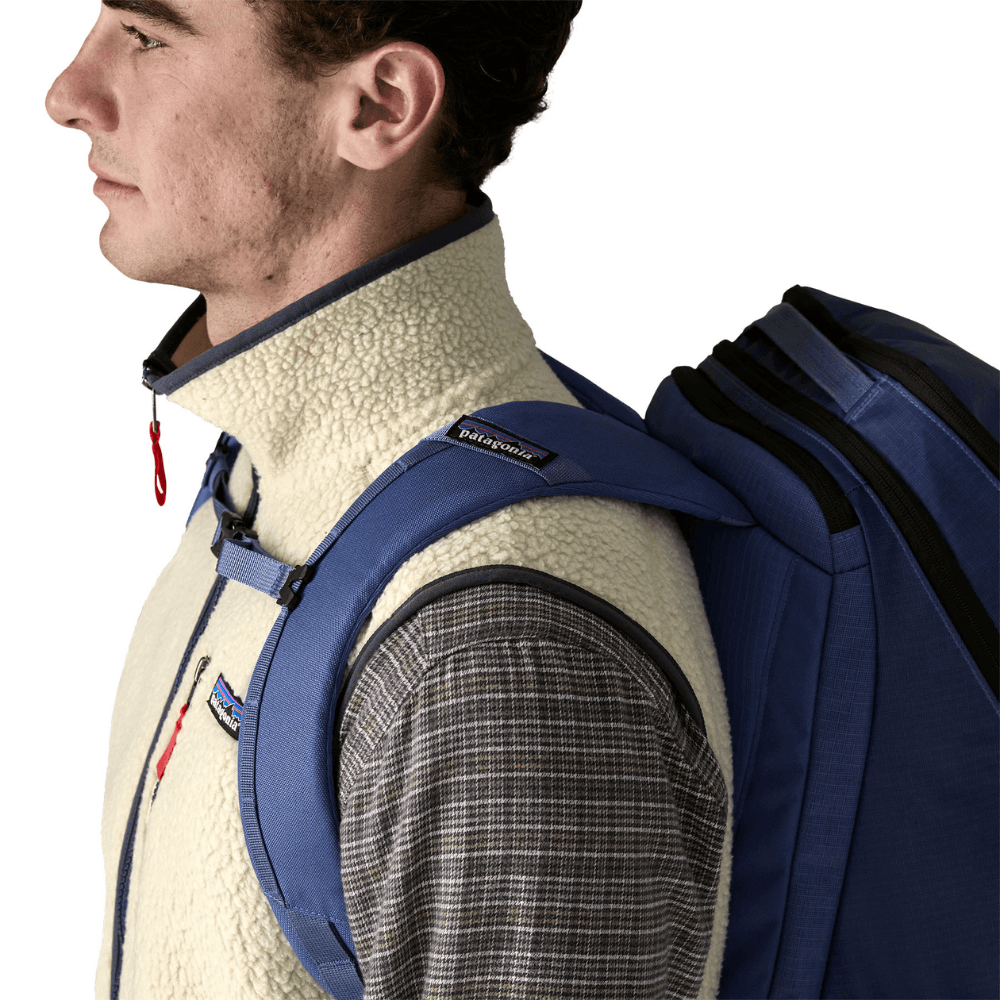 M's Retro Pile Vest Pelican w/Smolder Blue, view: 3