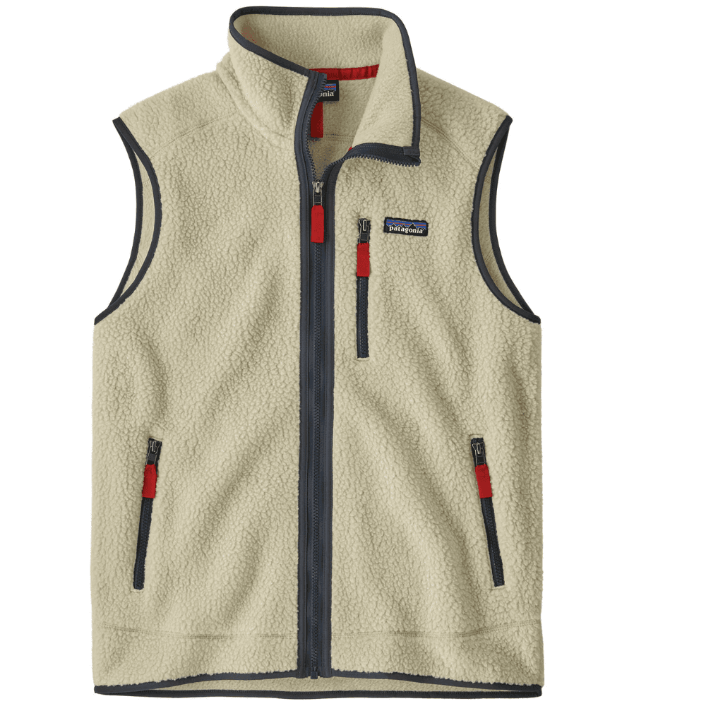 M's Retro Pile Vest Pelican w/Smolder Blue, view: 0