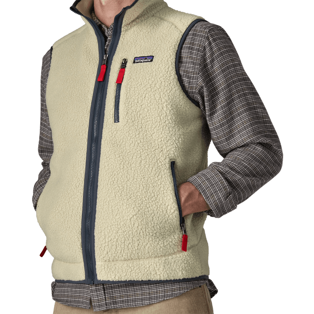 M's Retro Pile Vest Pelican w/Smolder Blue, view: 1