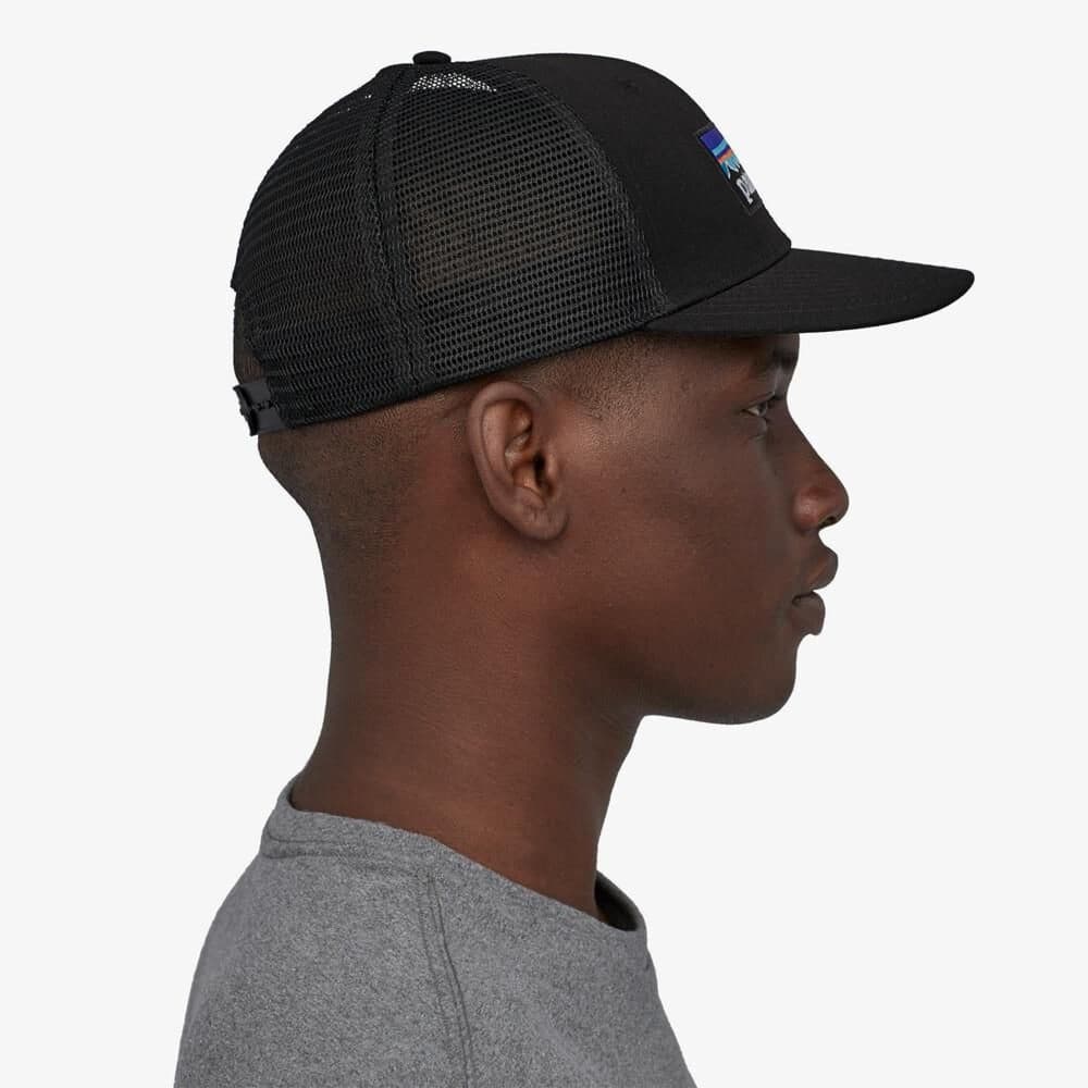 P-6 Logo Trucker Hat Svart, view: 4