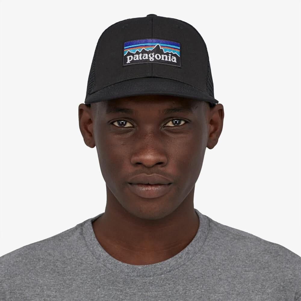 P-6 Logo Trucker Hat Svart, view: 2