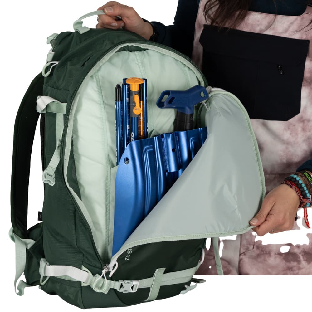 W's Sopris 32L Skidryggsäck Tundra Green/Green Canopy, view: 4