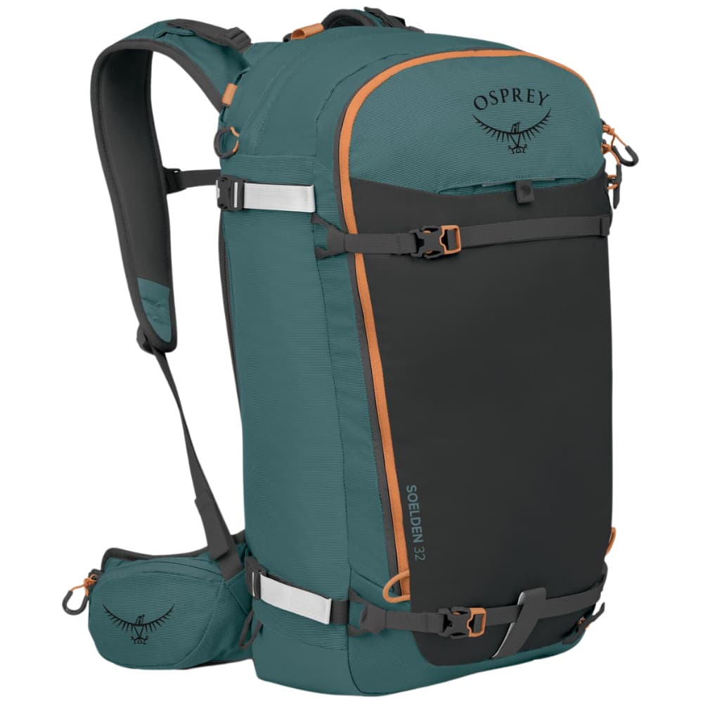 M's Soelden 32L Skidryggsäck Cascade Blue/Raven Black, view: 0