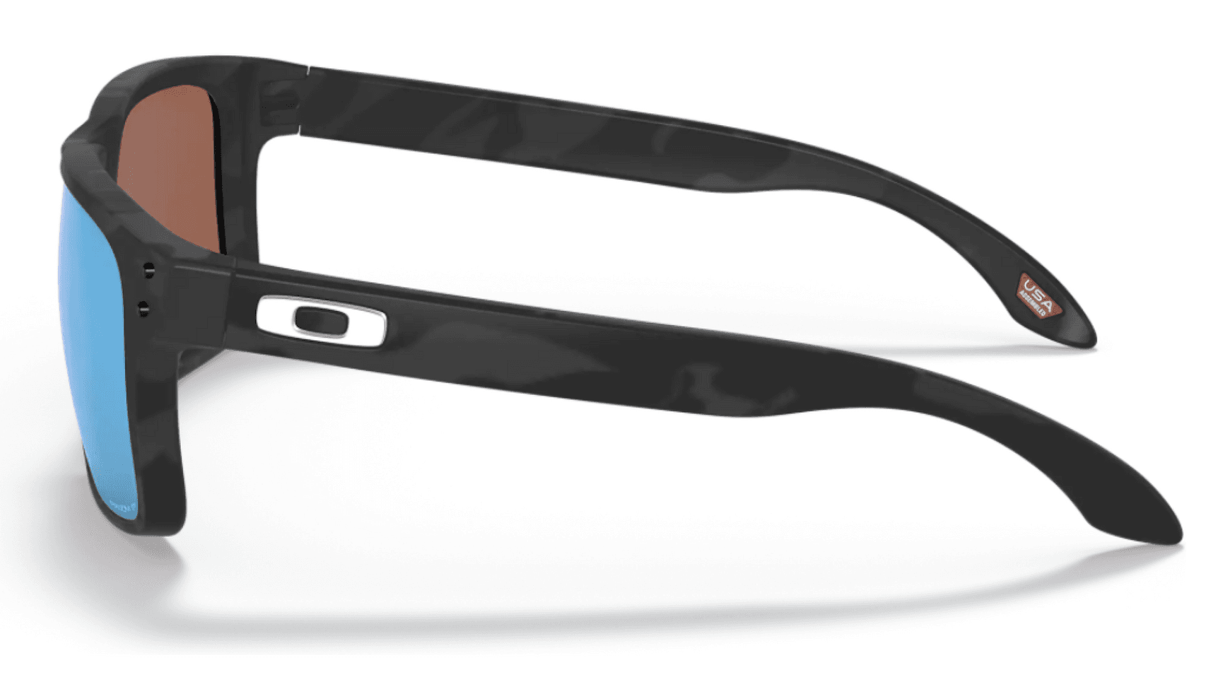 Holbrook Matte Black Camo Prizm Deep Water Polarized, view: 3