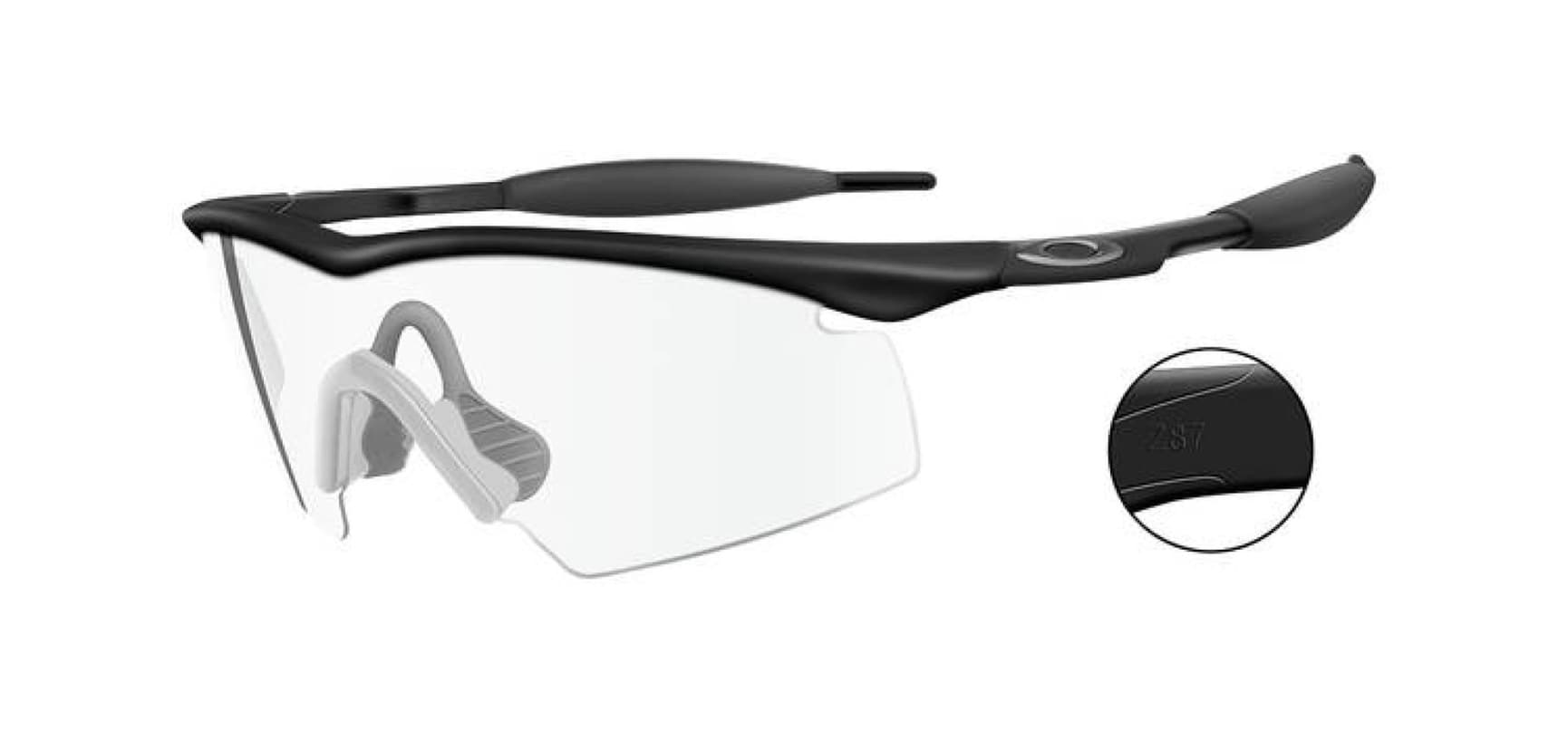 SI M-Frame Strike - Clear Glass Svart, view: 1