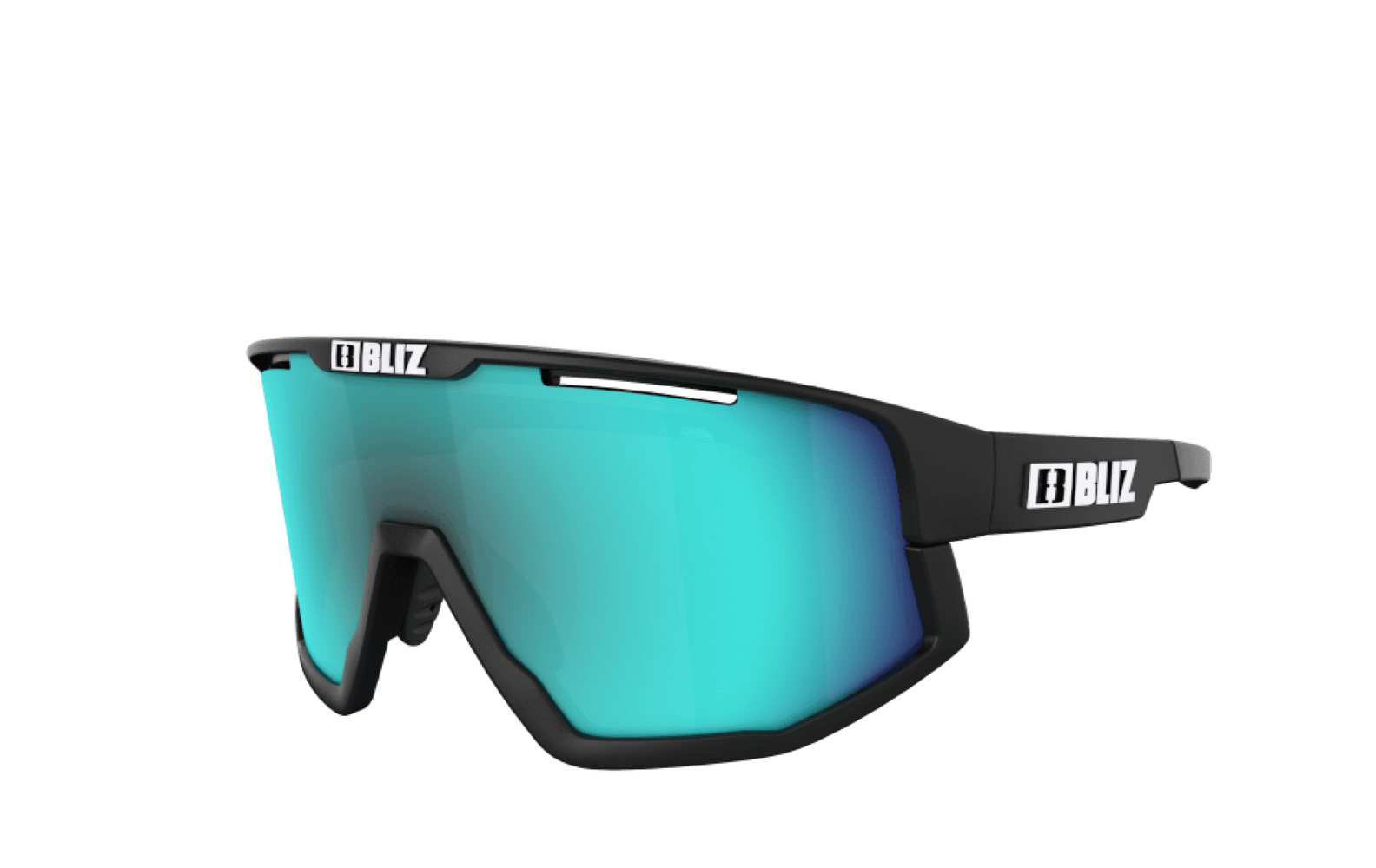 Fusion Matte Black Smoke w Blue multi, view: 2