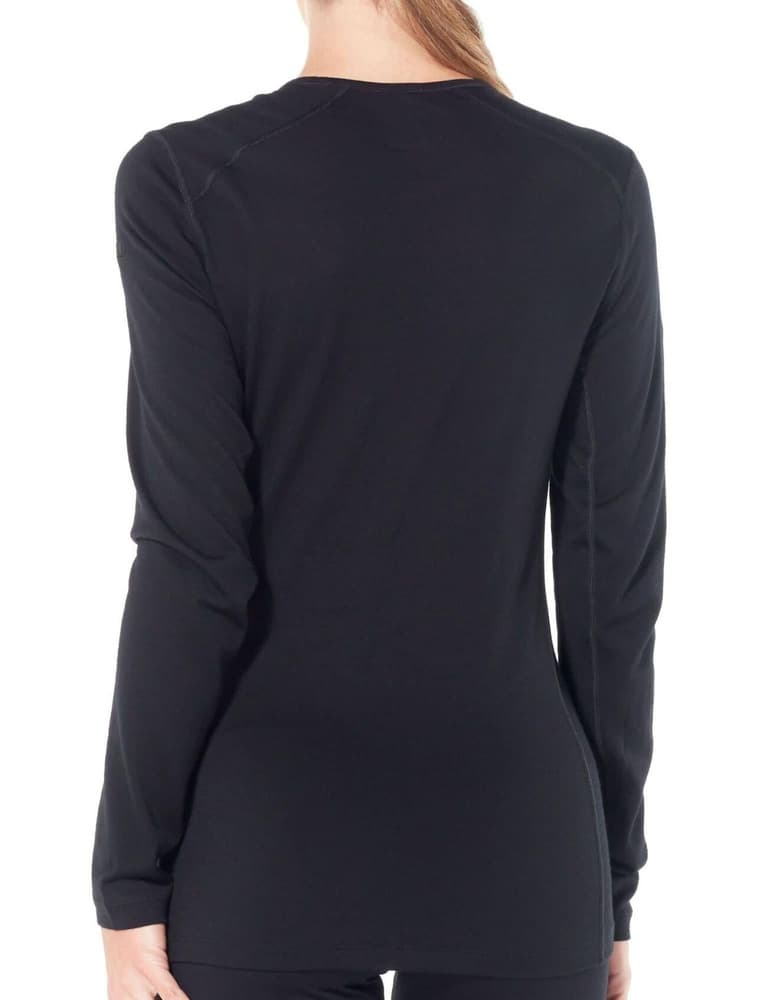 Wmns 200 Oasis LS Crewe Svart, view: 2