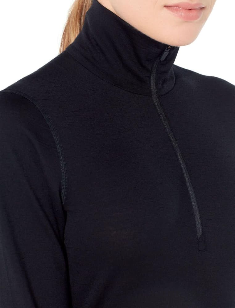 Wmns 200 Oasis Half Zip Svart, view: 3