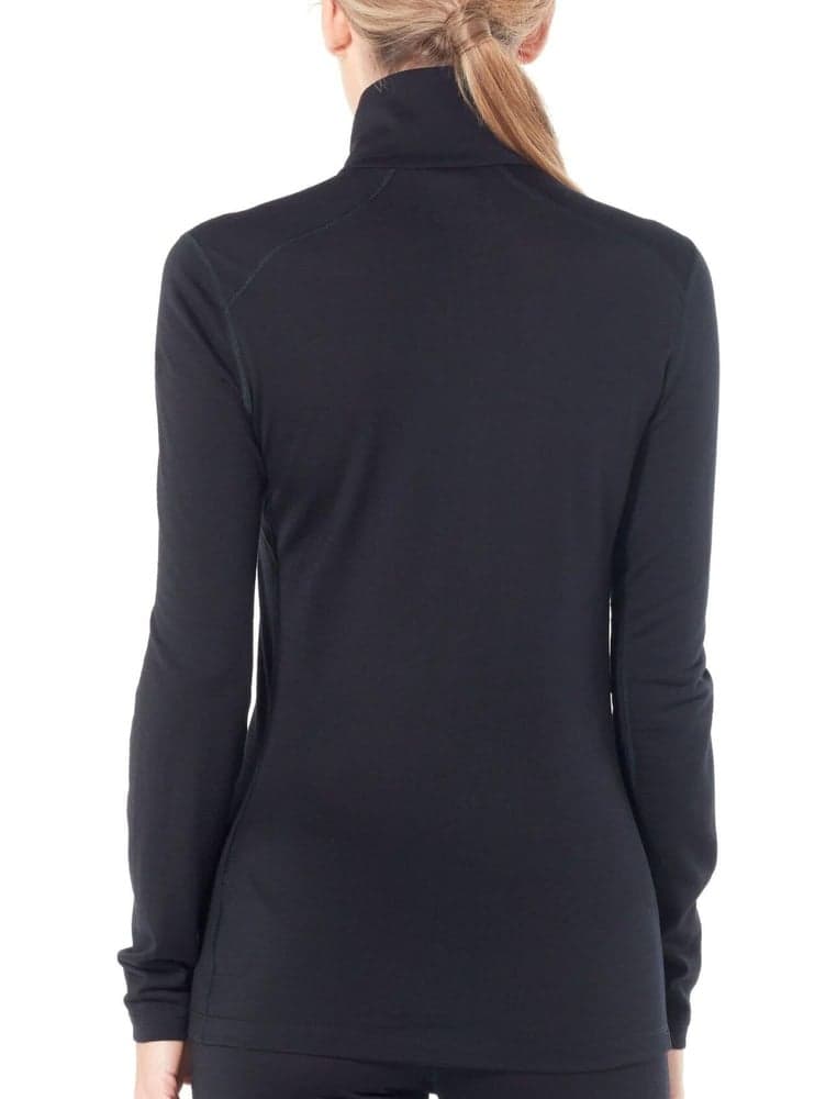 Wmns 200 Oasis Half Zip Svart, view: 2