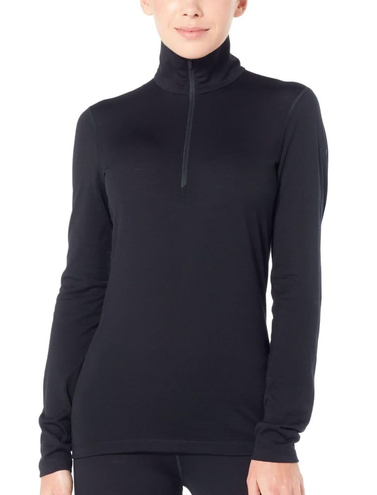 Wmns 200 Oasis Half Zip Svart, view: 1