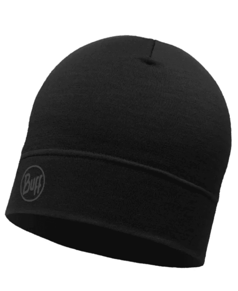 Lightweight Merino Wool Solid Black, view: 0
