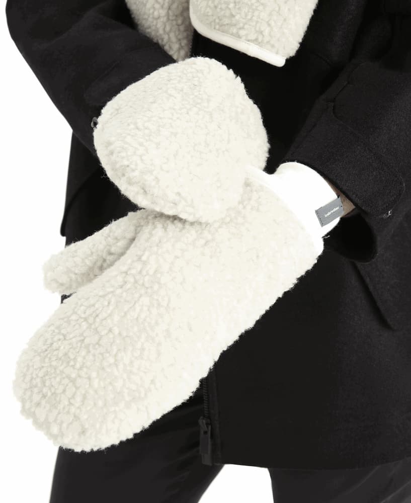 ICL RealFleece Sherpa Mittens Ecru/Hthr, view: 0